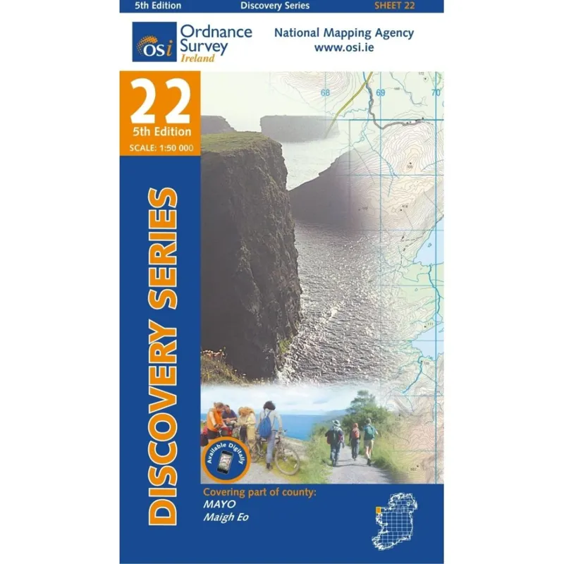 OSI Discovery Series Sheet 22 Lamfold Mayo. 5th Edition 2015